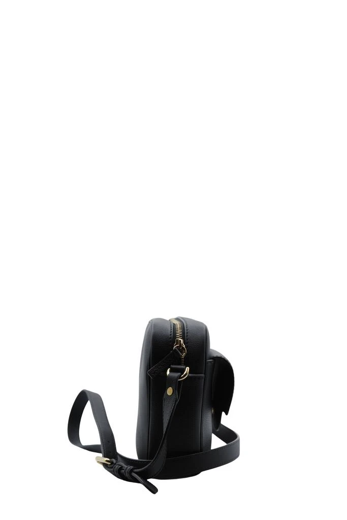 商品Versace|Leather shoulder bag color black,价格¥8912,第3张图片详细描述