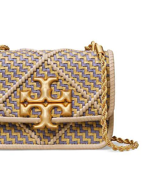 商品Tory Burch|Small Eleanor Woven Leather Crossbody Bag,价格¥6232,第7张图片详细描述