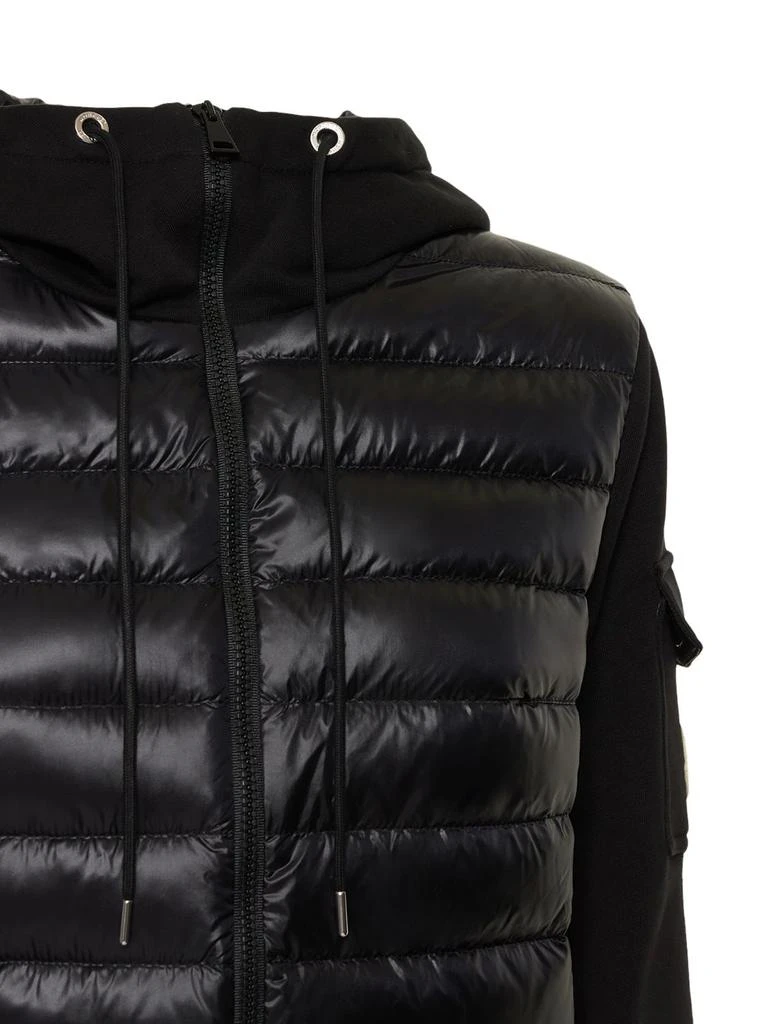 商品Moncler|Cotton & Nylon Zip Down Cardigan Jacket,价格¥8471,第3张图片详细描述