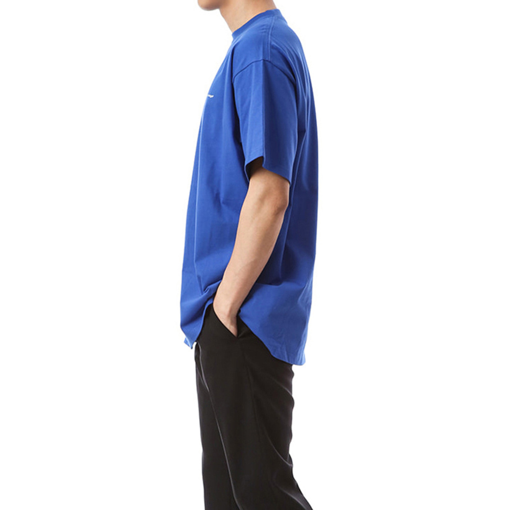 商品Balenciaga|Balenciaga 巴黎世家 男士蓝色短袖T恤 556150-TBV43-8077,价格¥1641,第1张图片