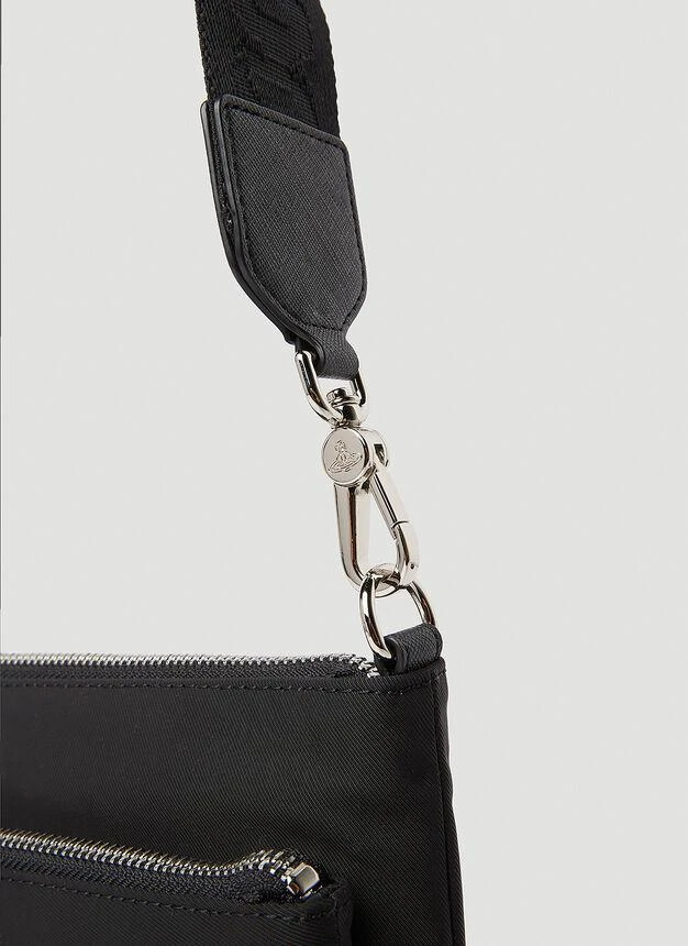 商品Vivienne Westwood|Penny Double Pouch Crossbody Bag in Black,价格¥3391,第5张图片详细描述