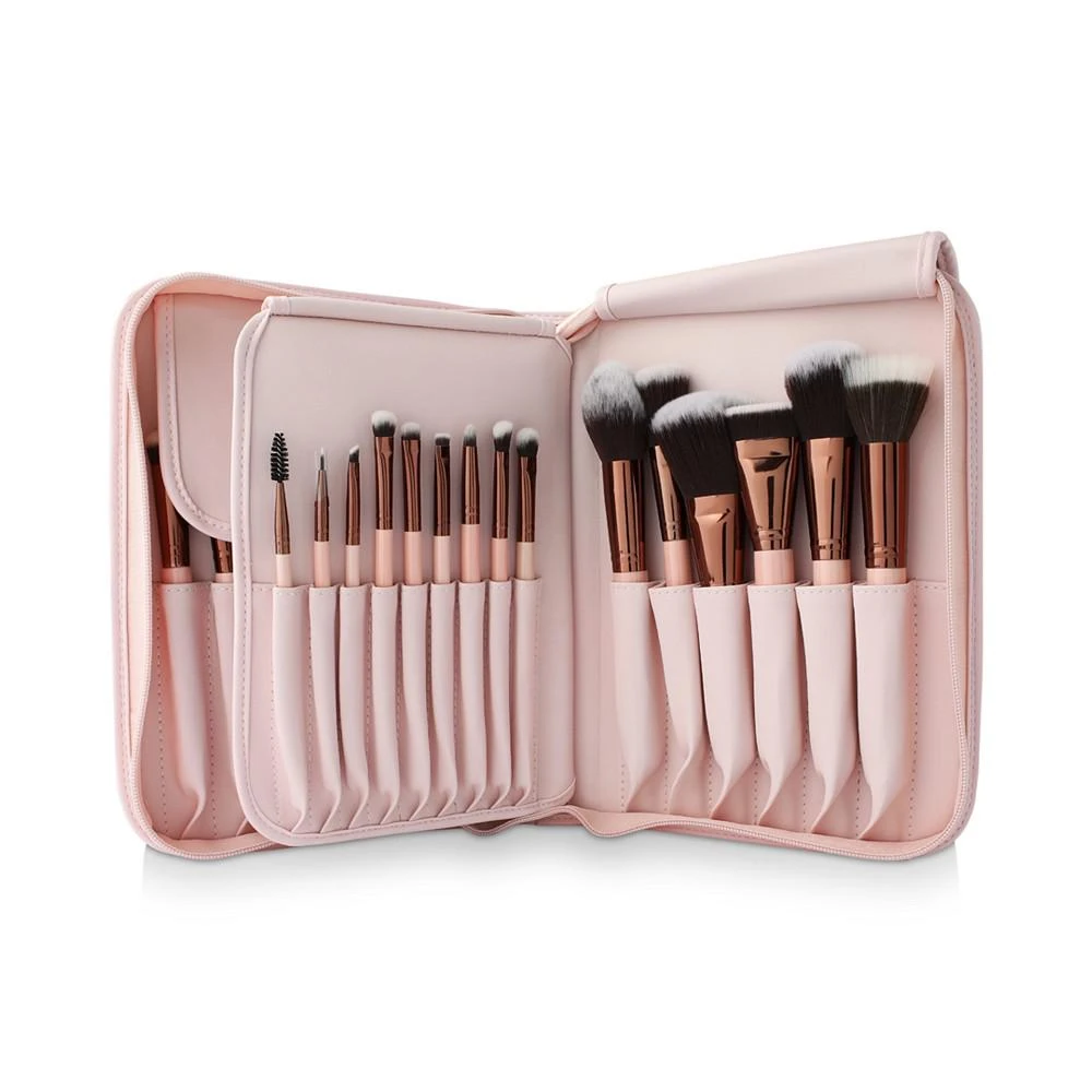 商品Luxie|30-Pc. Rose Gold Brush Book Set,价格¥1908,第1张图片