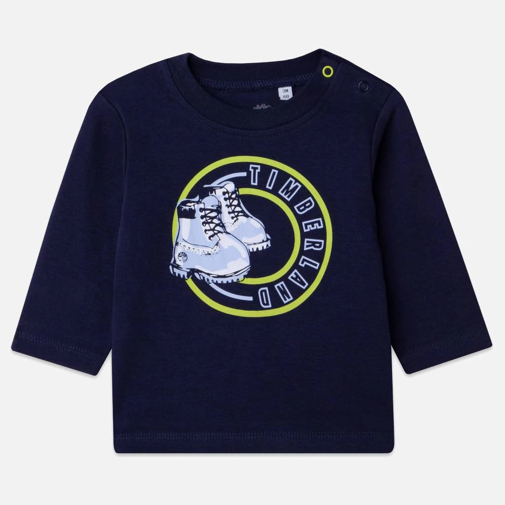 商品Timberland|Timberland Babies’ Cotton-Blend Jersey Hoodie, T-Shirt and Jogging Bottoms Set,价格¥399,第5张图片详细描述