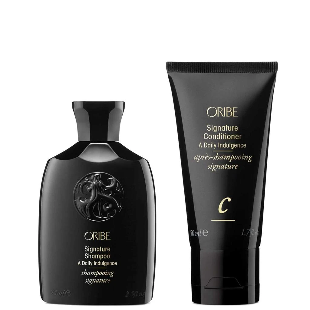 商品Oribe|Oribe Signature Shampoo and Conditioner Travel Bundle,价格¥258,第1张图片