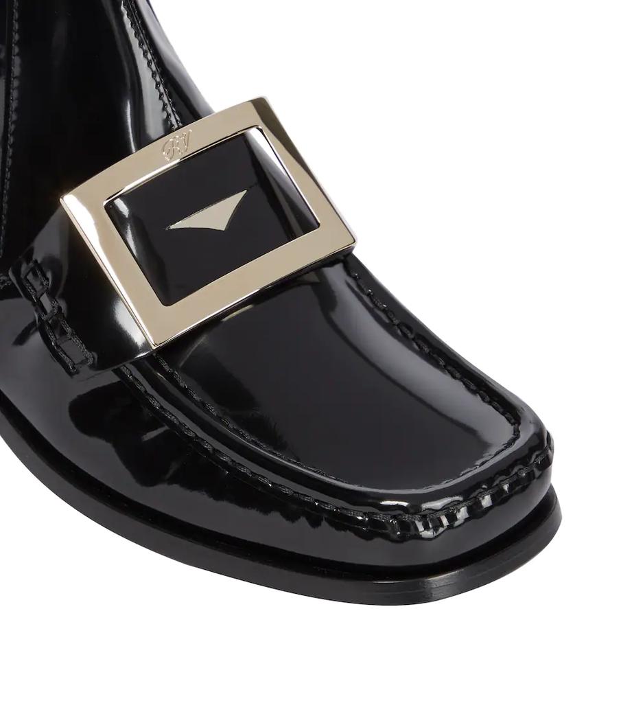 Preppy Viv' patent leather Chelsea boots商品第6张图片规格展示