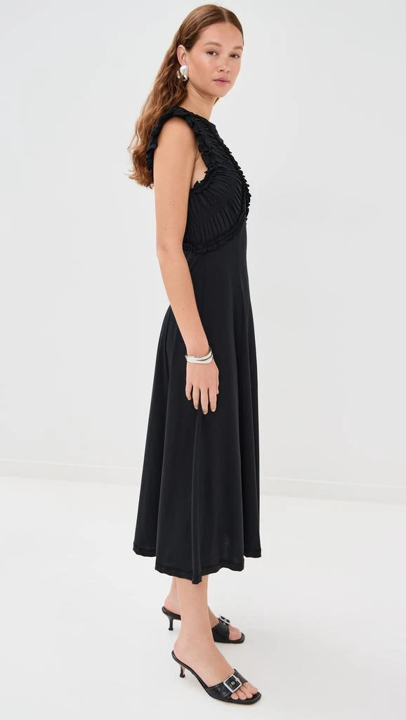 商品Ulla Johnson|Shiva Sleeveless Ruffled Midi Dress,价格¥4383,第3张图片详细描述