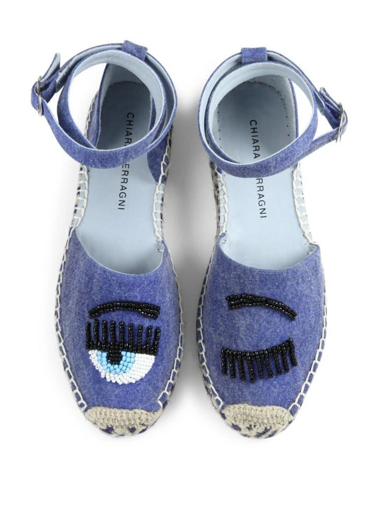 商品Chiara Ferragni|Flirting Wink Espadrilles,价格¥1084,第4张图片详细描述