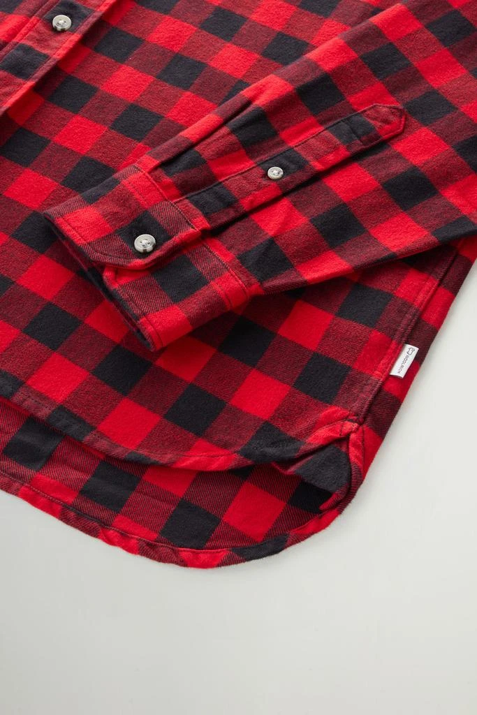 Traditional Flannel Check Shirt - Men - Green 商品