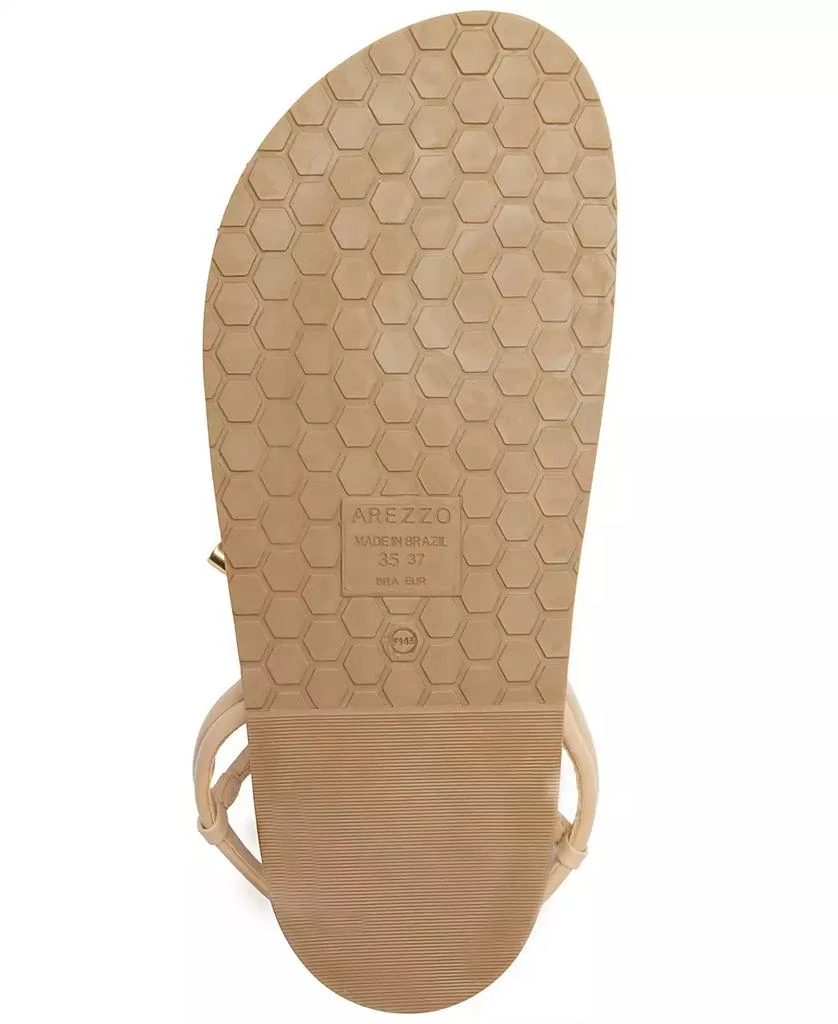 商品Arezzo|Women's Camila Footbed Sandals,价格¥266,第5张图片详细描述