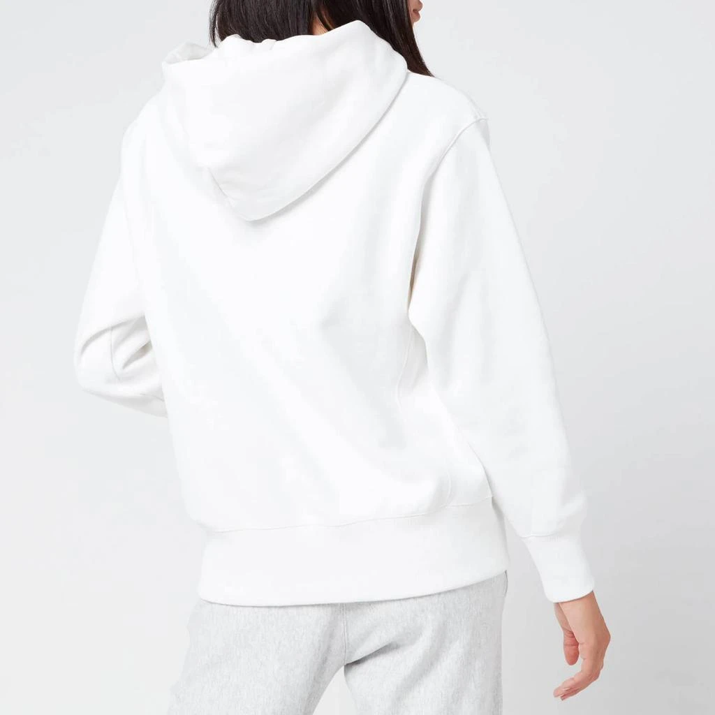 商品CHAMPION|Champion Women's Small Script Hooded Sweatshirt - White,价格¥255,第2张图片详细描述