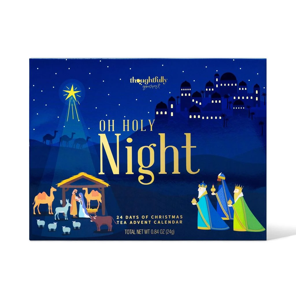 商品Thoughtfully|Gourmet, Oh Holy Night 24 Days of Christmas Advent Calendar Tea Gift Set,价格¥206,第4张图片详细描述