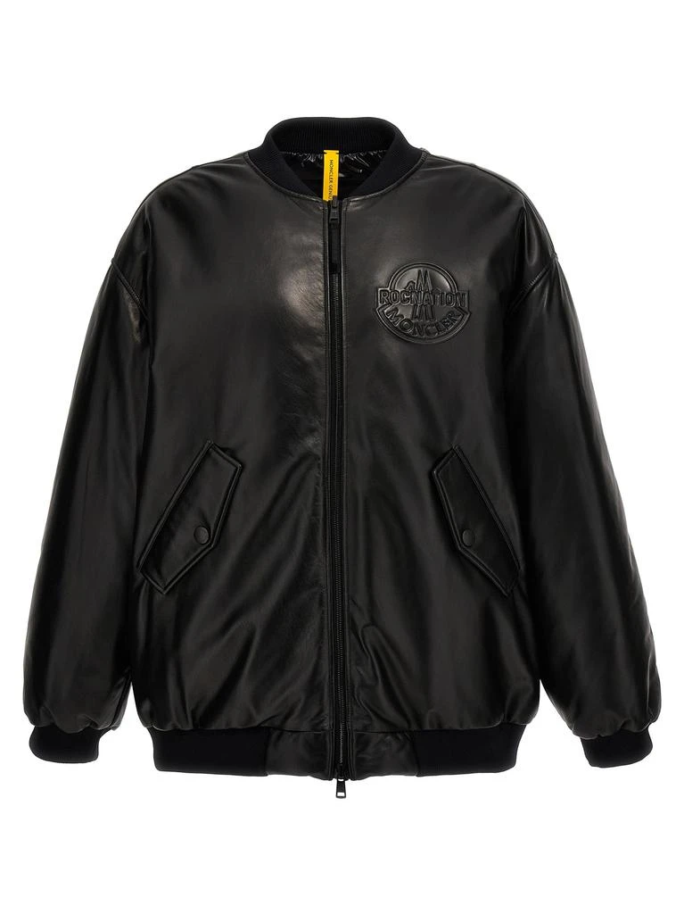 商品Moncler|Bomber Moncler Genius Roc Nation By Jay-Z Casual Jackets, Parka Black,价格¥9502,第1张图片