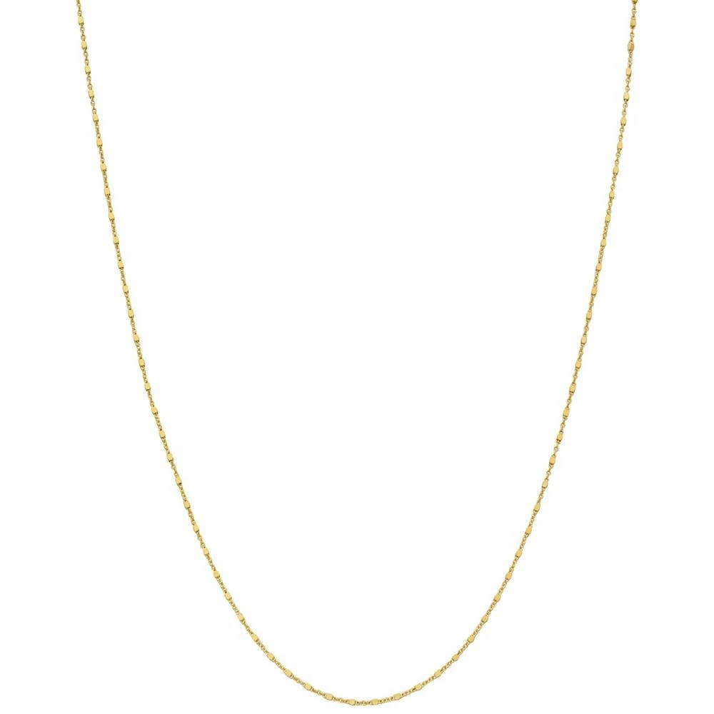 商品Giani Bernini|20" Square Bead Fancy Link Chain Necklace (1.25mm) in 18k Gold-Plated Sterling Silver, Created for Macy's (Also in Sterling Silver),价格¥852,第1张图片