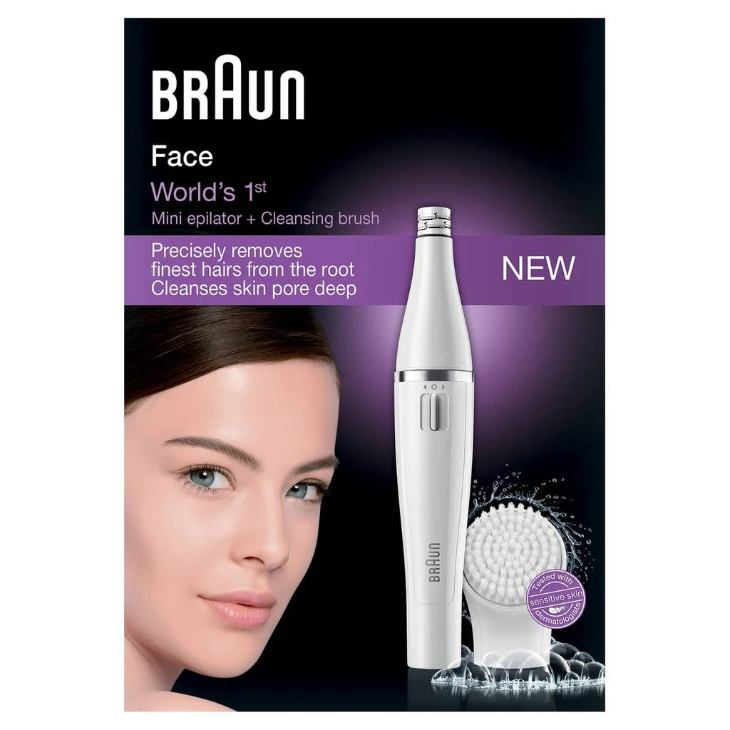 商品Braun|Braun 810 Facial Epilator and Cleansing Brush,价格¥452,第2张图片详细描述