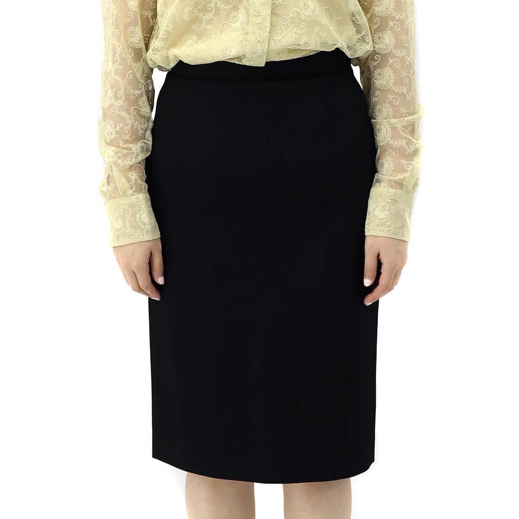 商品Burberry|Ladies Black Pencil Skirt,价格¥4868,第1张图片