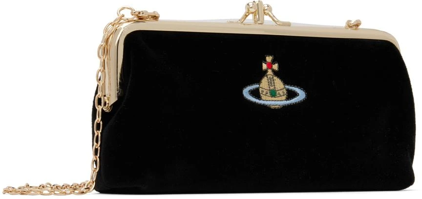 商品Vivienne Westwood|Black Orb Double Frame Bag,价格¥1399,第2张图片详细描述