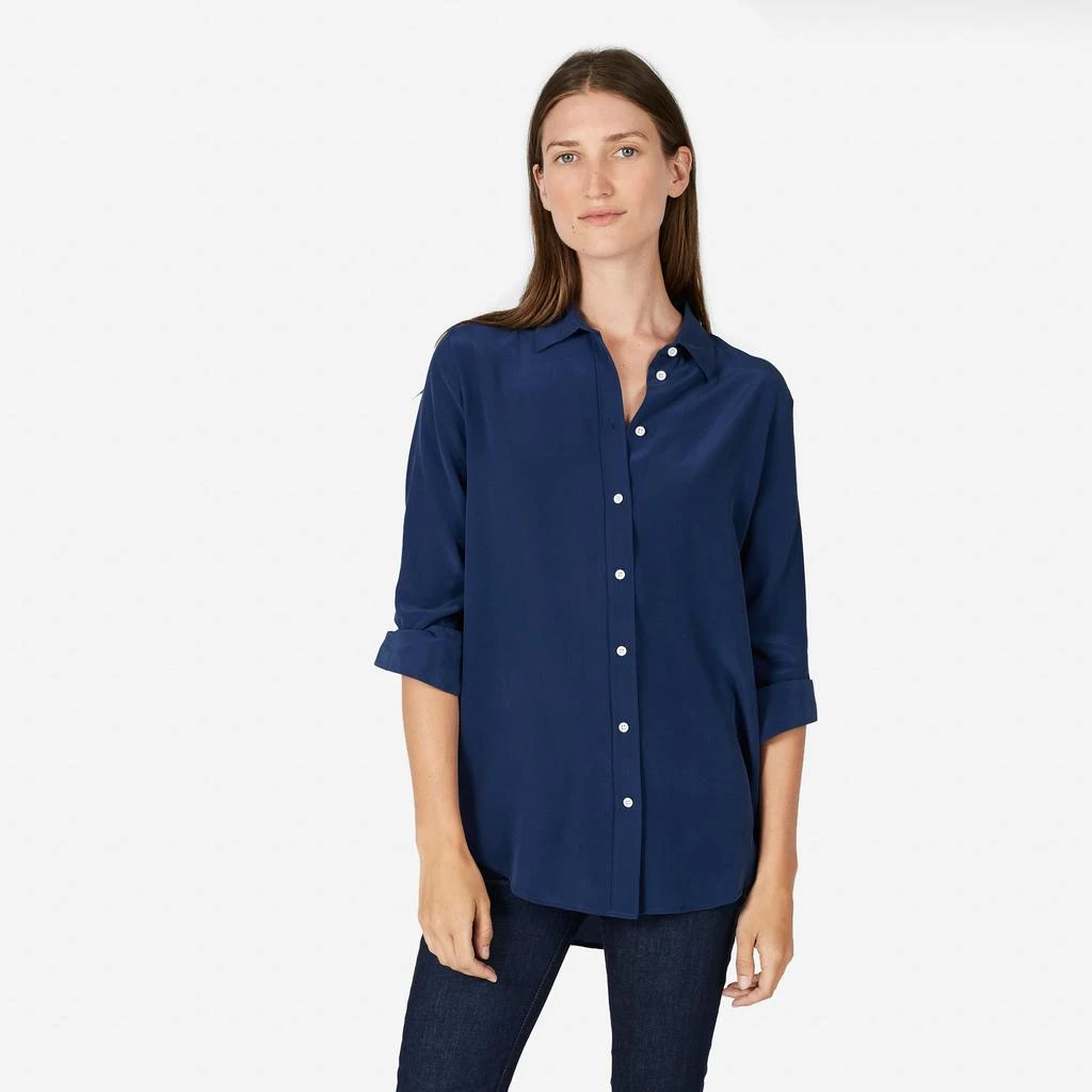 商品Everlane|真丝休闲衬衣,价格¥438,第3张图片详细描述