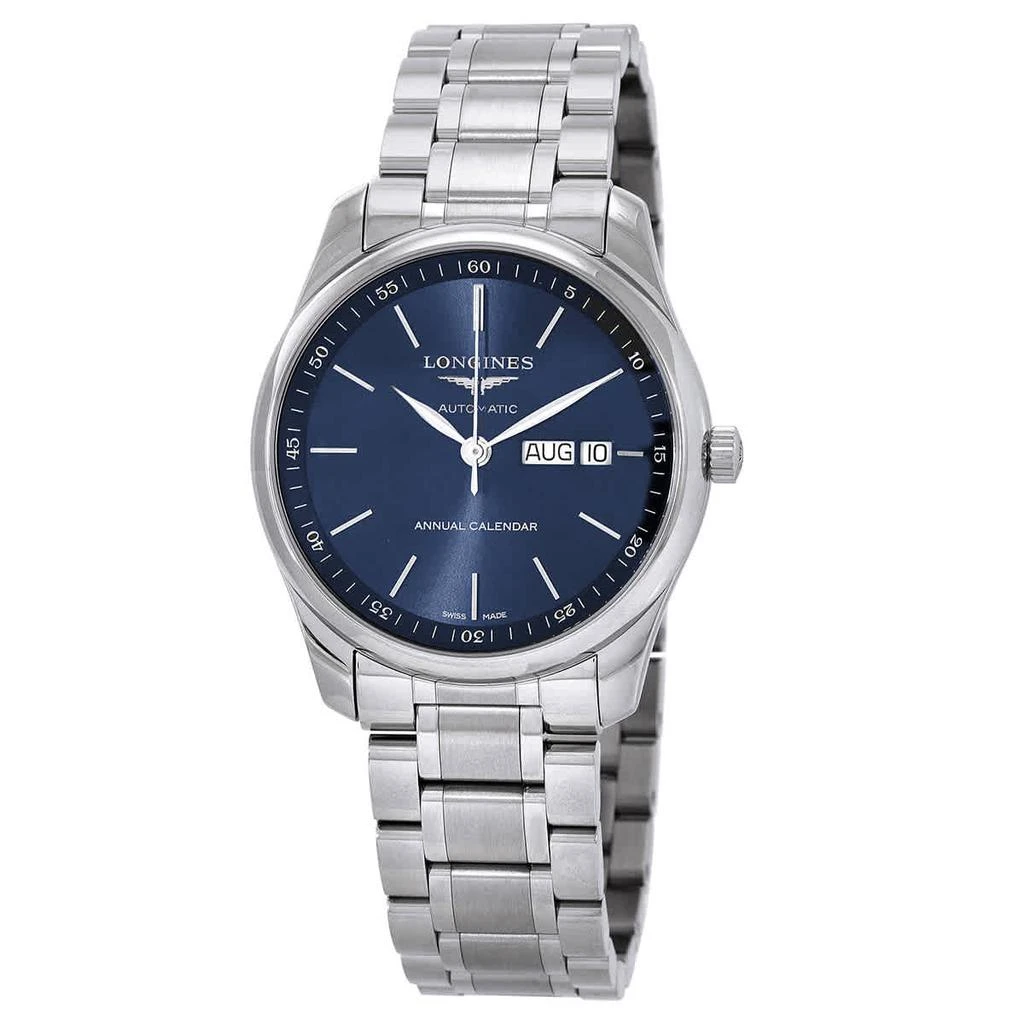 商品Longines|Master Collection Automatic Blue Dial Men's Watch L2.910.4.92.6,价格¥10460,第1张图片