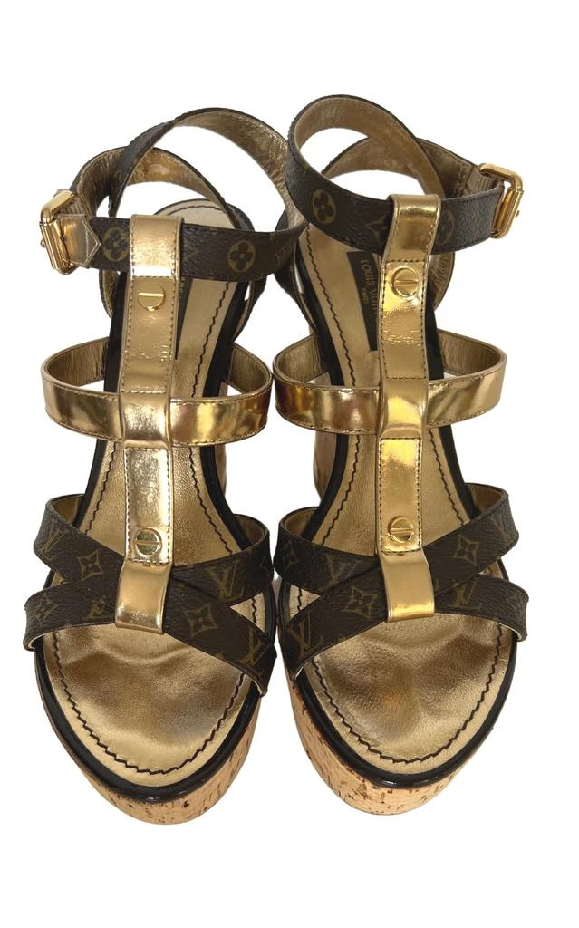 Brown Monogram Multicolor Wedge 商品