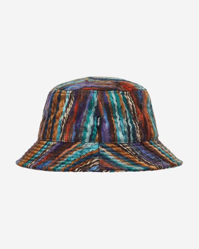 商品STUSSY|Mixed Yarn Stock Bucket Hat Multicolor,价格¥335,第3张图片详细描述