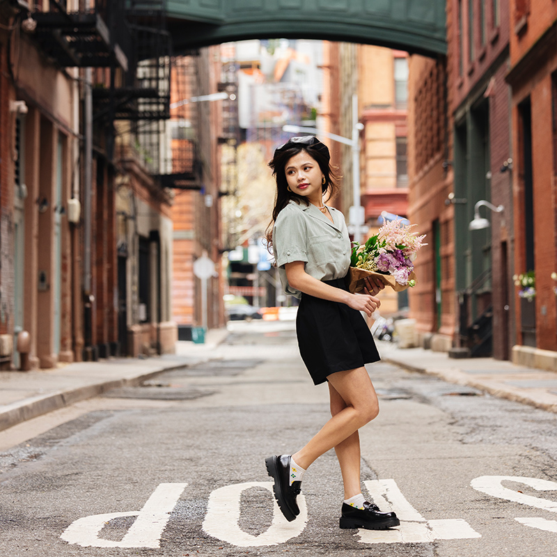 Maia衬衫-青苔色 | Maia Shirt - Moss商品第5张图片规格展示