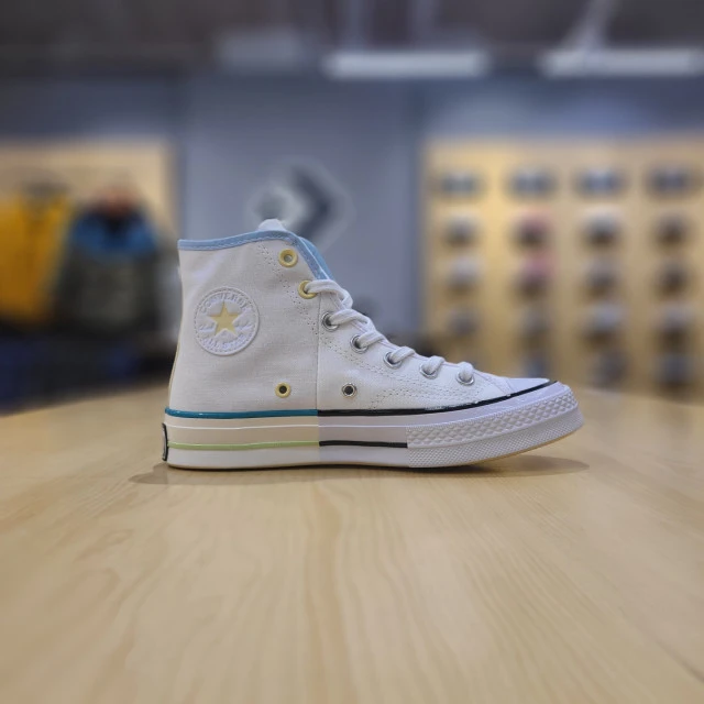 商品Converse|【韩国直邮|包邮包税】匡威 CHUNK TAYLOR 70 白色 PACK 白色 高腰 运动鞋 171179C,价格¥522,第1张图片