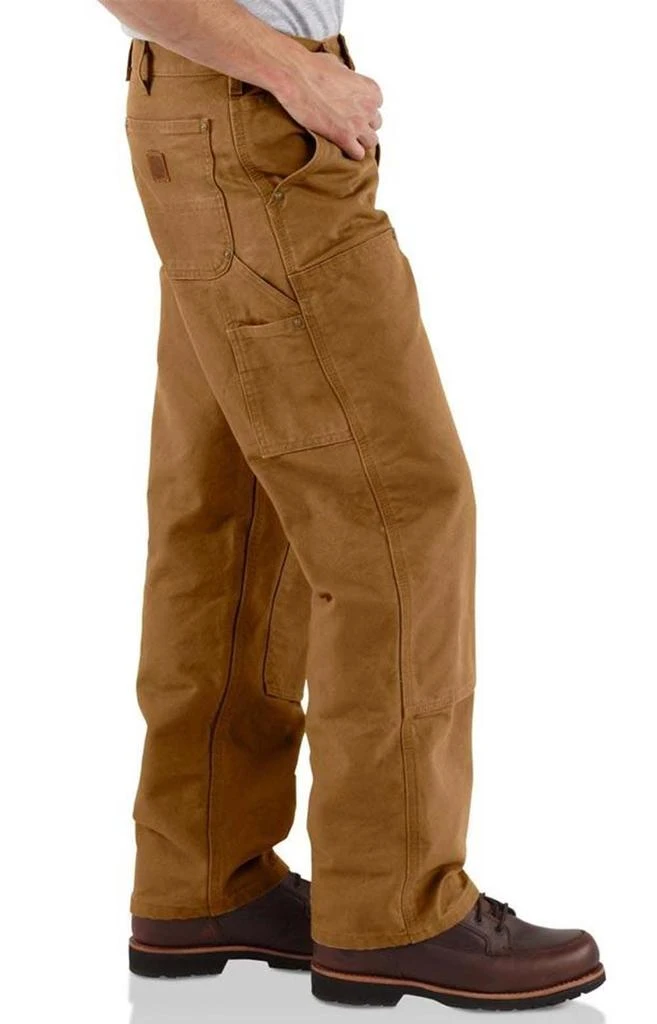 商品Carhartt|(B136) Double Front Washed Duck Loose Fit Pant - Carhartt Brown,价格¥490,第2张图片详细描述