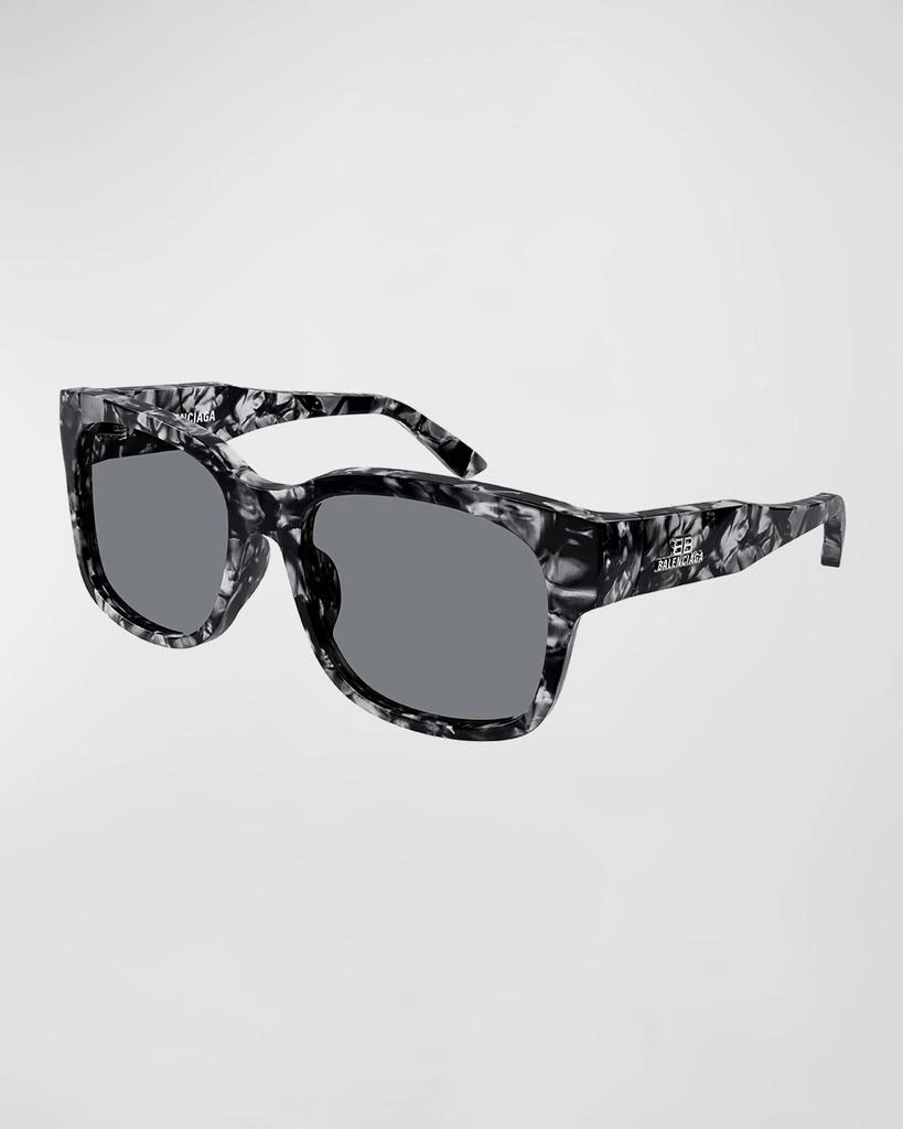 商品Balenciaga|Rectangle Printed Acetate Sunglasses,价格¥2409,第1张图片
