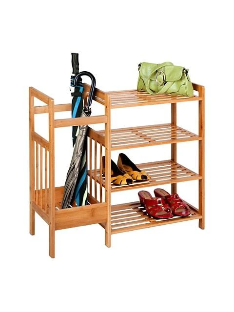 商品Honey Can Do|Bamboo Entryway Organizer,价格¥645,第3张图片详细描述