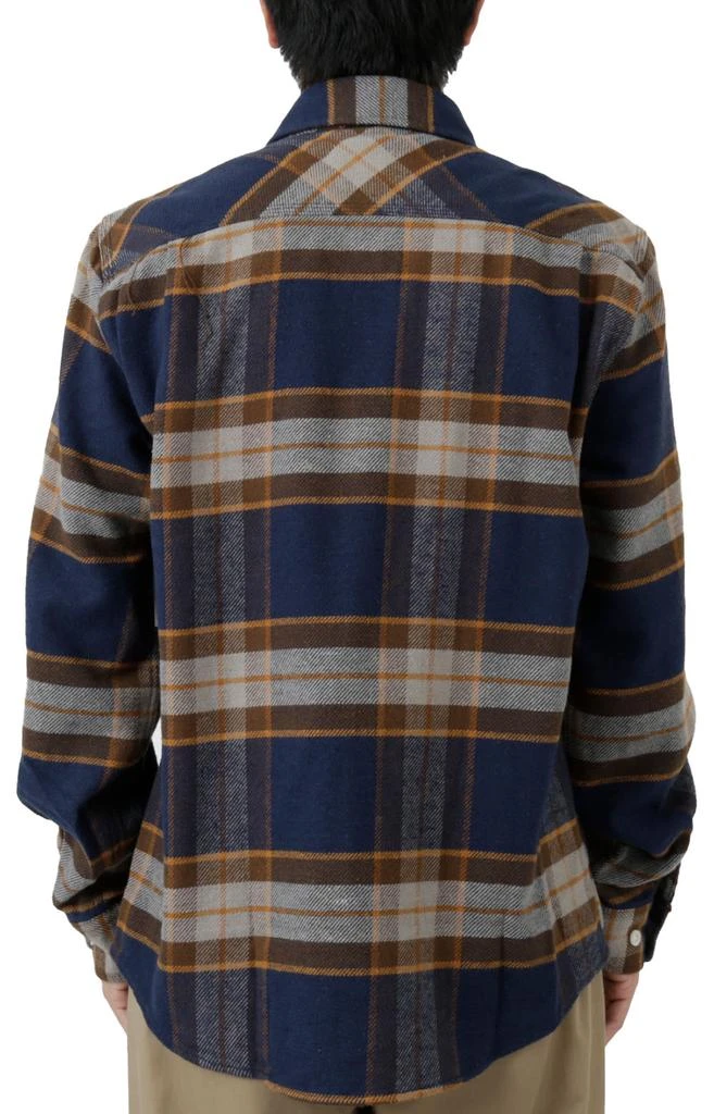 商品Brixton|Bowery L/S Flannel - Joe Blue ,价格¥347,第3张图片详细描述