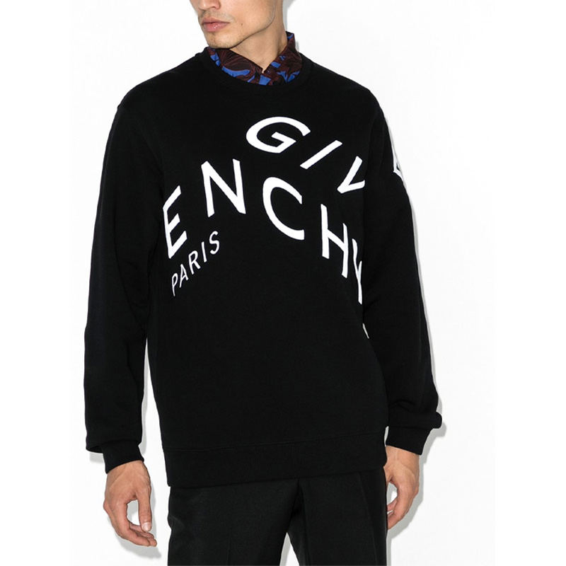 GIVENCHY 纪梵希 男士黑色卫衣 BMJ07H30AF-004商品第4张图片规格展示