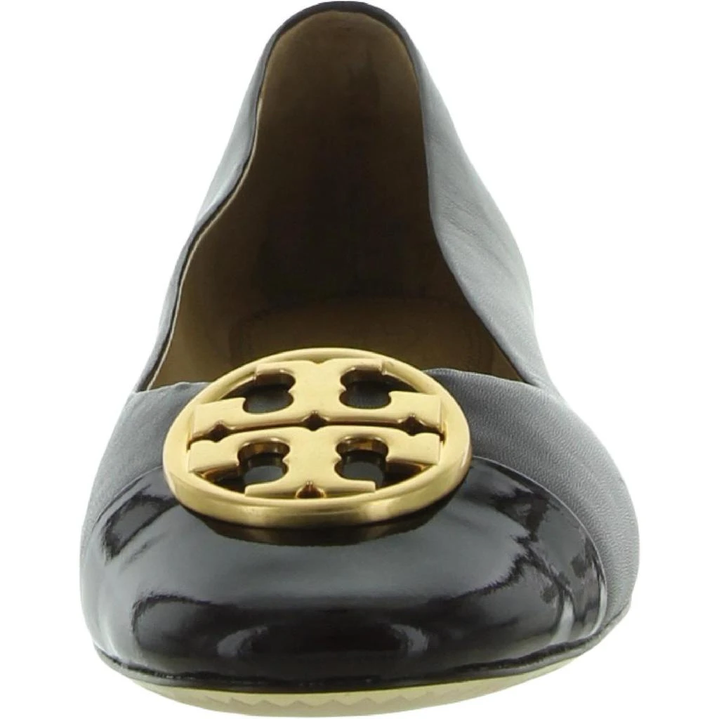 商品Tory Burch|Tory Burch Womens Chelsea Leather Slip On Ballet Flats,价格¥1285,第3张图片详细描述