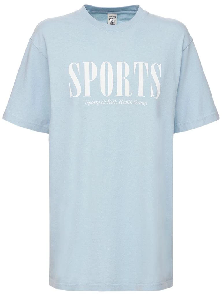 商品Sporty & Rich|Lvr Exclusive Sports Logo T-shirt,价格¥192,第1张图片