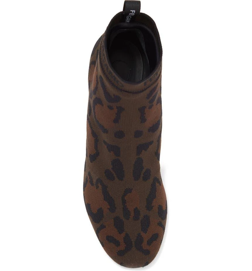 商品Salvatore Ferragamo|Leopard Sock Bootie,价格¥4088,第4张图片详细描述