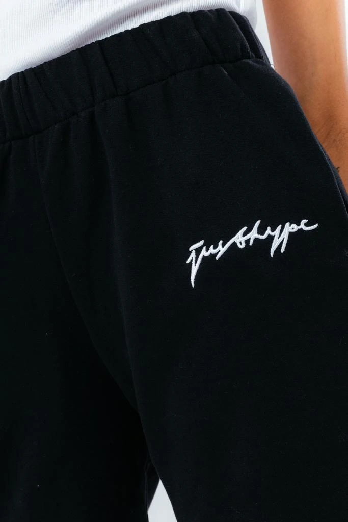 商品HYPE WOMENS|HYPE WOMENS BLACK REVERSE LOOP BACK SHORTS,价格¥94,第4张图片详细描述