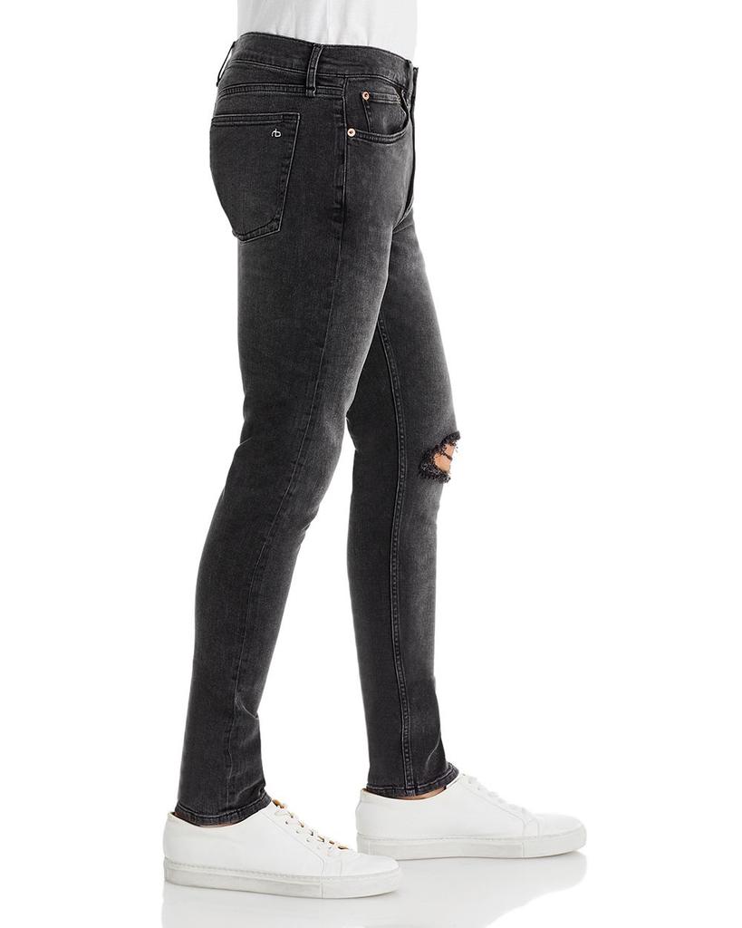 Fit 1 Aero Stretch Distressed Skinny Jeans in Wolcott商品第3张图片规格展示