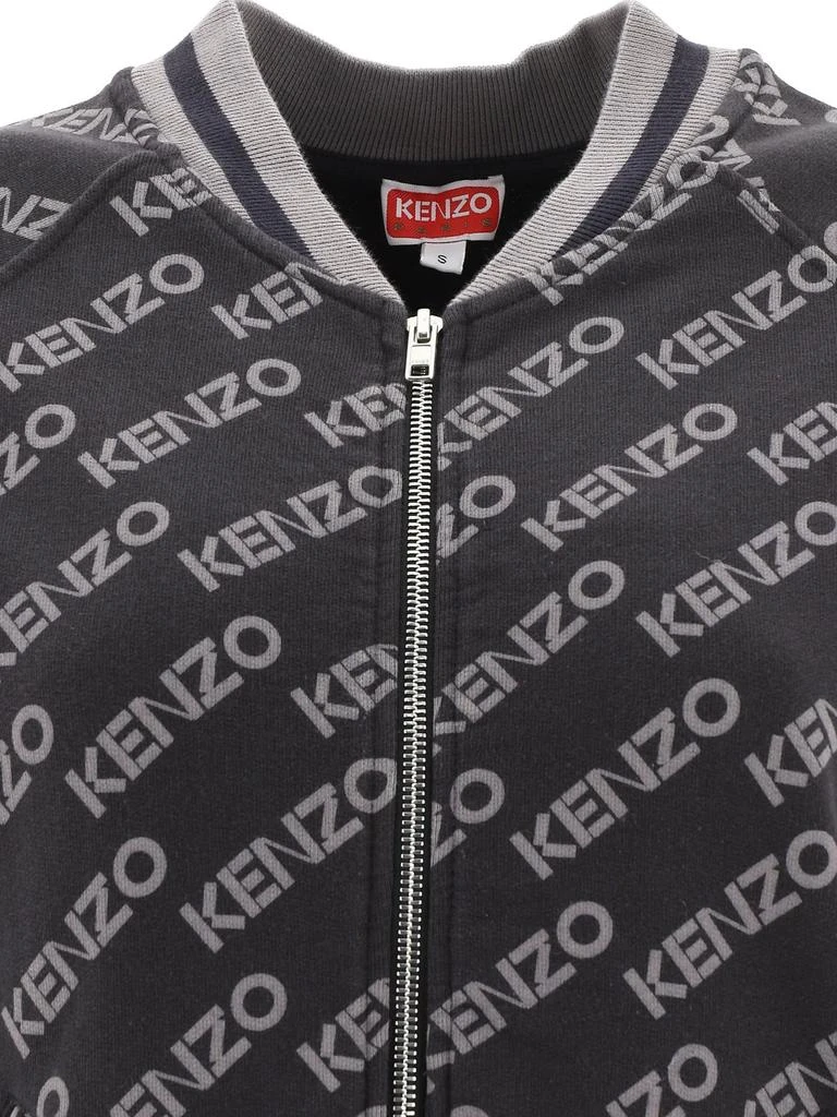 商品Kenzo|Kenzo Monogram Zipped Sweatshirt,价格¥2024,第3张图片详细描述