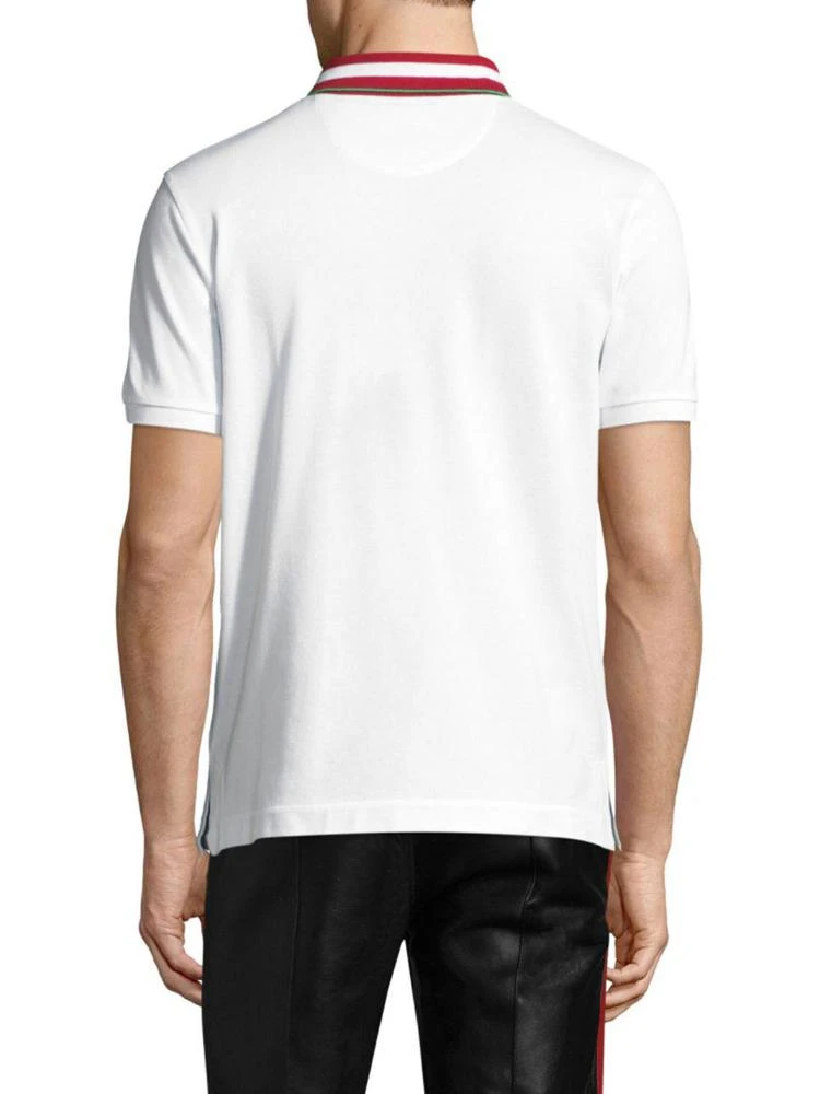 商品Bally|Striped Cotton Polo,价格¥2054,第2张图片详细描述