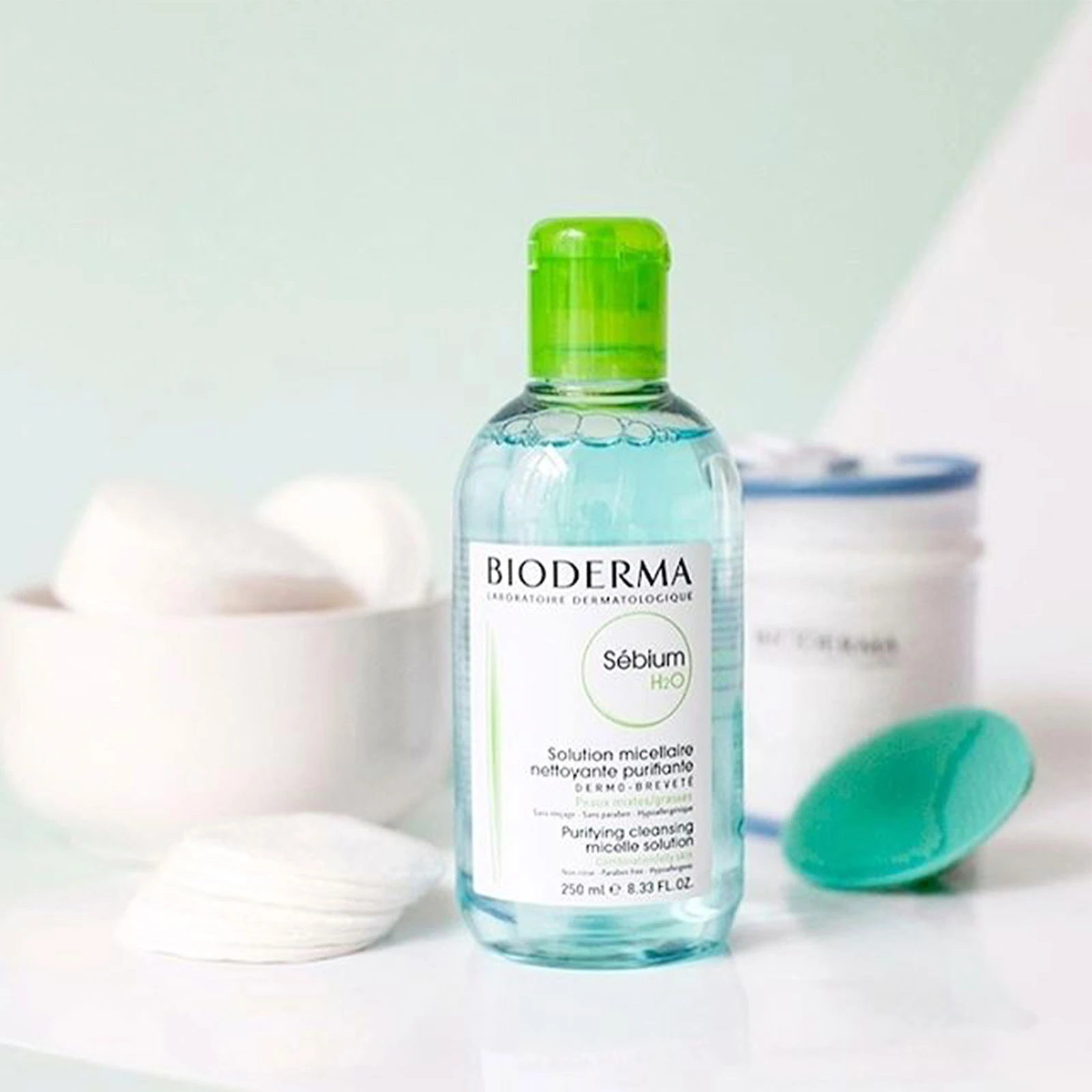 BIODERMA 贝德玛 净妍控油洁肤液/卸妆水 蓝水 250ml 商品