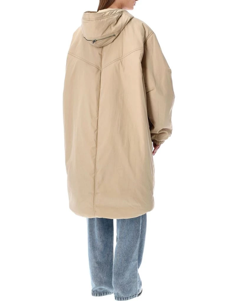 商品Isabel Marant Étoile|Isabel Marant Étoile Buttoned Hooded Parka,价格¥2545,第2张图片详细描述