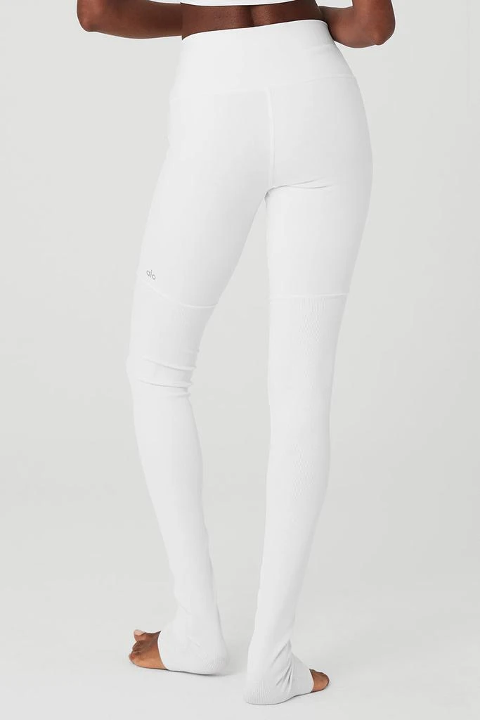 商品Alo|High-Waist Goddess Legging - White/White,价格¥810,第2张图片详细描述