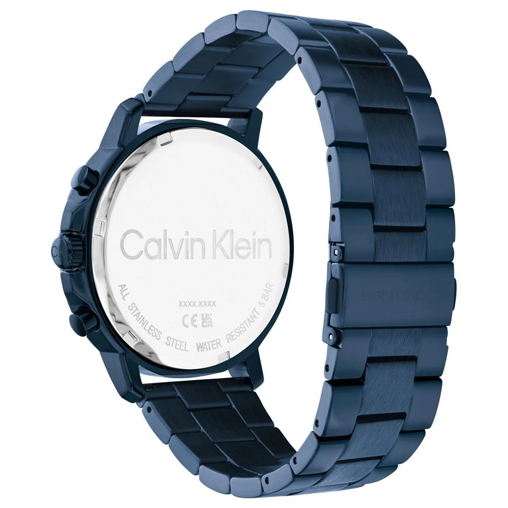 商品Calvin Klein|Men's Gauge Stainless Steel Bracelet Watch 46mm,价格¥1127,第3张图片详细描述
