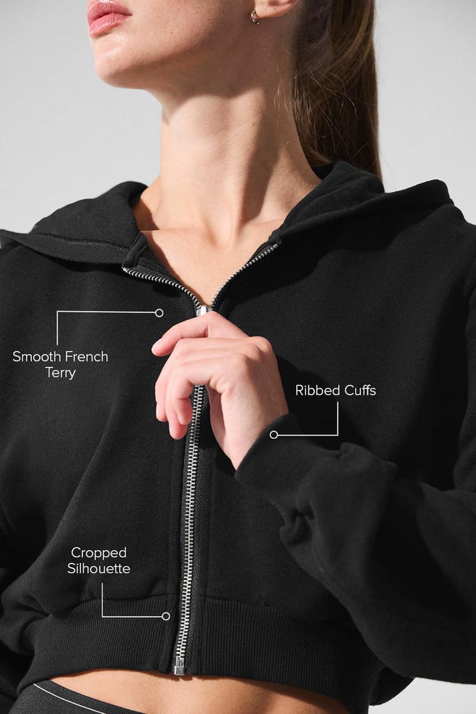 Sweet Escape Zip Up Hoodie - Black – On Sale Now with Up to 21