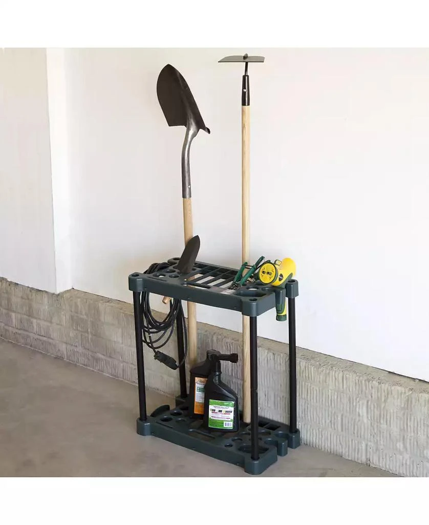商品Trademark Global|Stalwart Compact Garden Tool Storage Rack - Fits Over 30 Tools,价格¥141,第2张图片详细描述