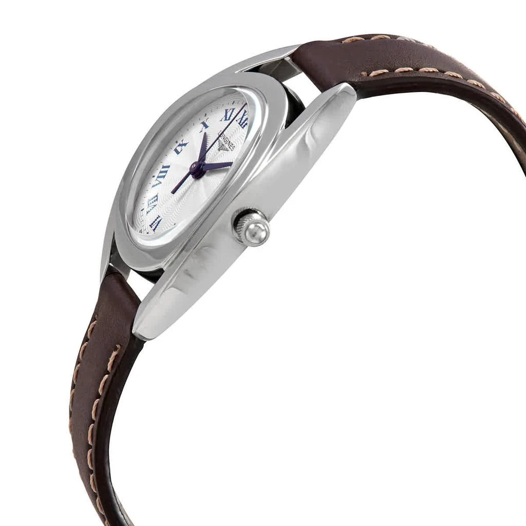 商品Longines|Longines Equestrian Quartz Silver Dial Ladies Watch L6.136.4.71.2,价格¥5123,第2张图片详细描述