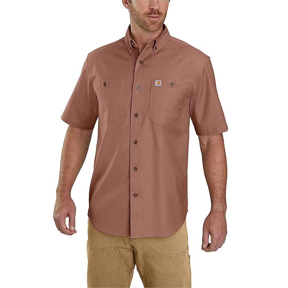 商品Carhartt|Men's Rugged Flex Rigby SS Work Shirt,价格¥182-¥232,第1张图片