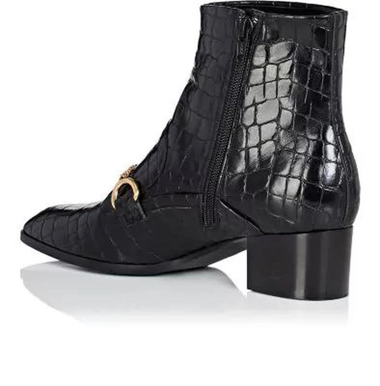 商品Stella McCartney|Chain-Strap Faux-Leather Ankle Boots,价格¥6694,第3张图片详细描述