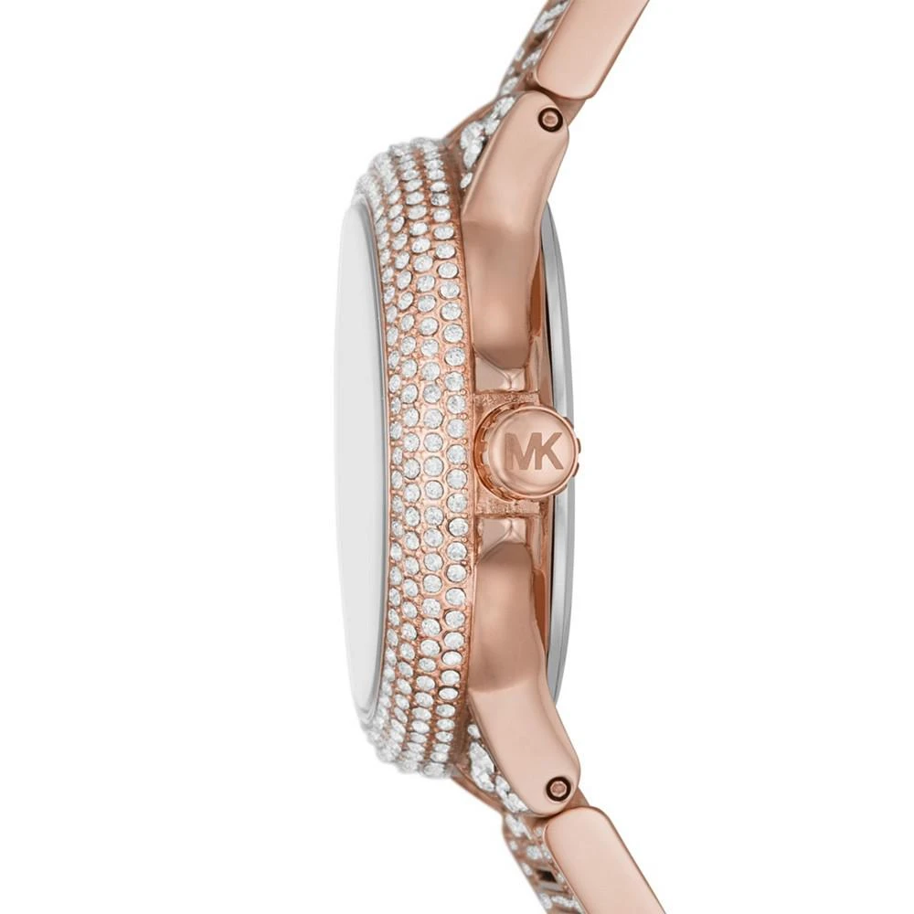 商品Michael Kors|Women's Camille Rose Gold-Tone Stainless Steel Bracelet Watch, 33mm,价格¥1692,第3张图片详细描述