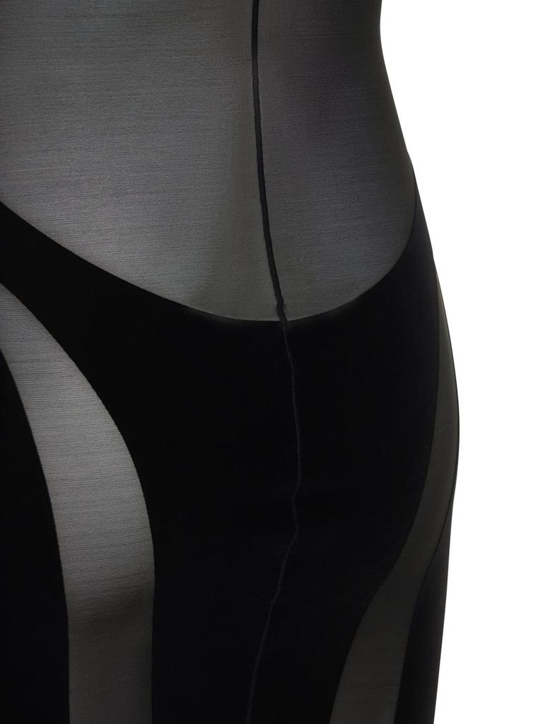 Mugler X Wolford Shaping Mini Dress商品第5张图片规格展示