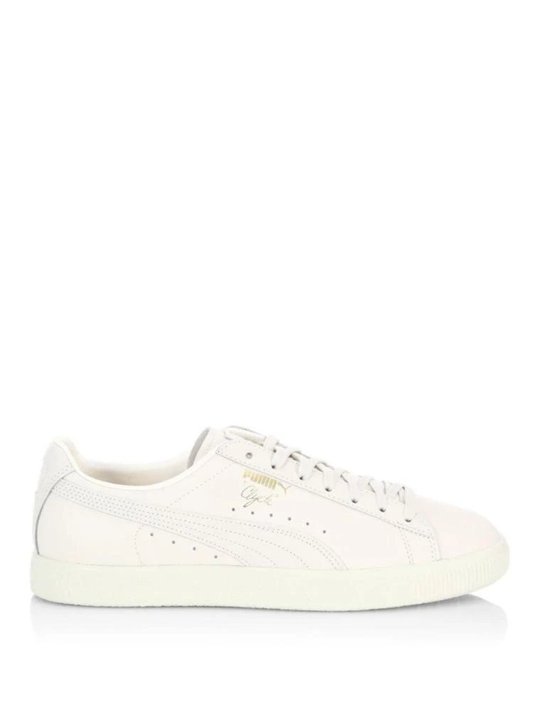 商品Puma|Clyde Natural Leather Sneakers,价格¥268,第5张图片详细描述